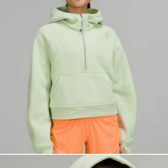 lululemon athletica Tops - Lululemon croped scuba half zip